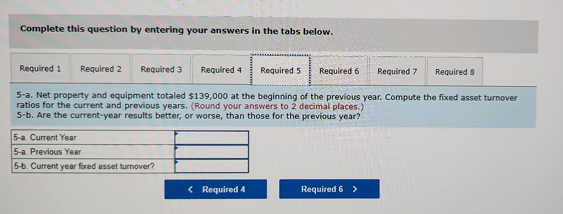 than those for the previous year? 2. Compute the net profit margin