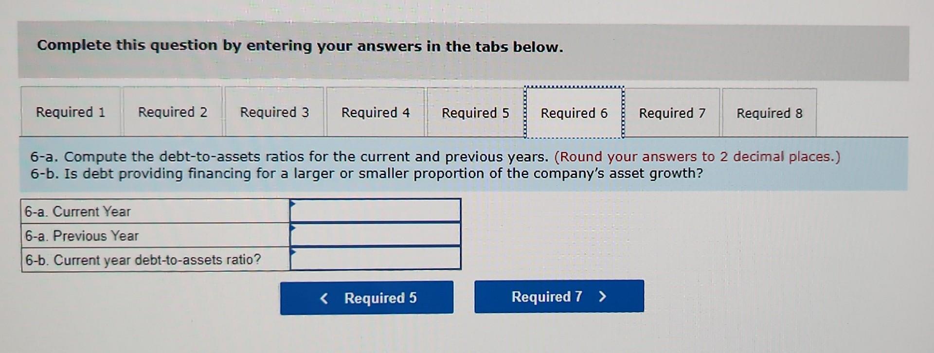for the current and previous years. Are the current-year results better, or