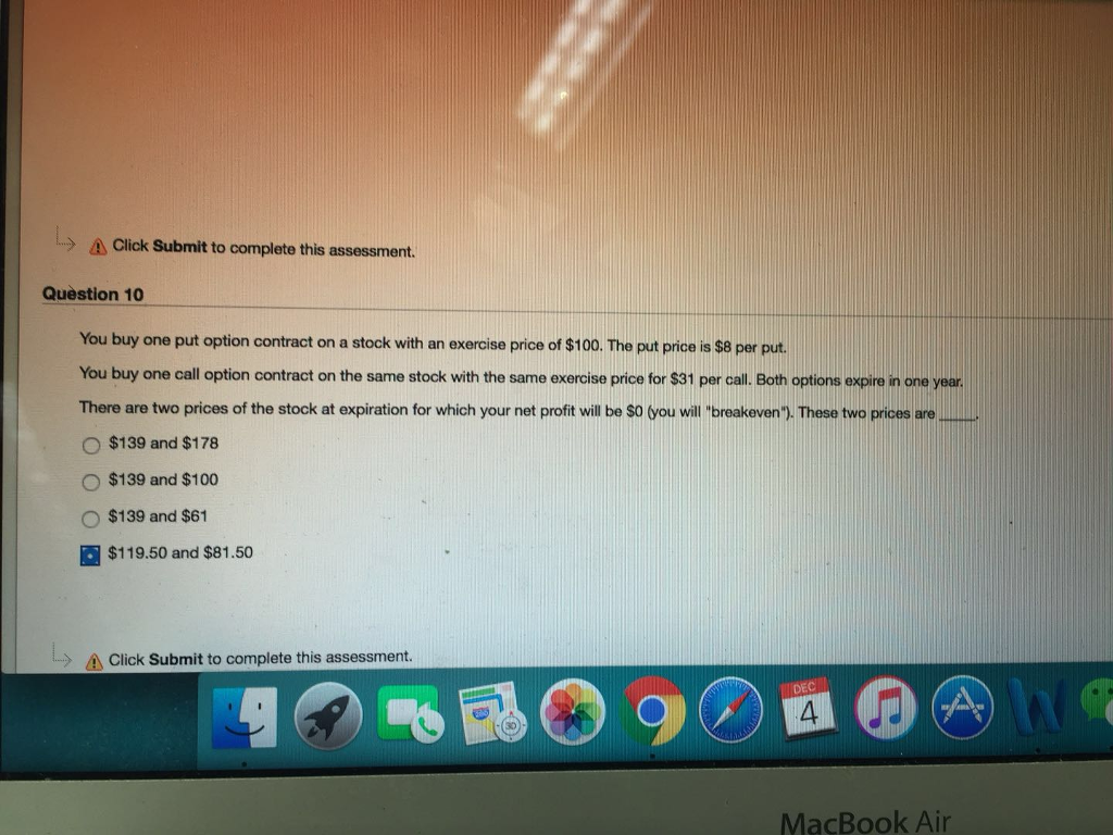 (1) the stock price, and (2) the stock price volatility (standard deviation)