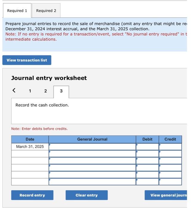 7% note requiring the payment of interest and principal on March 31,