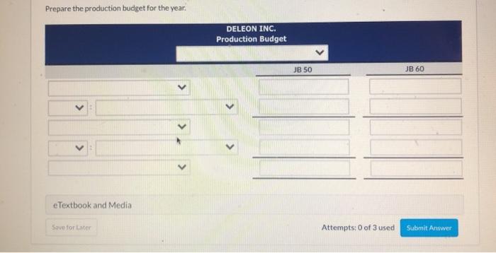 December 31, 2020. Accounting assistants furnish the data shown below. Product JB