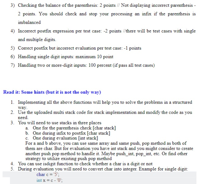 We as humans write math expression in infix notation. eg. 5 +