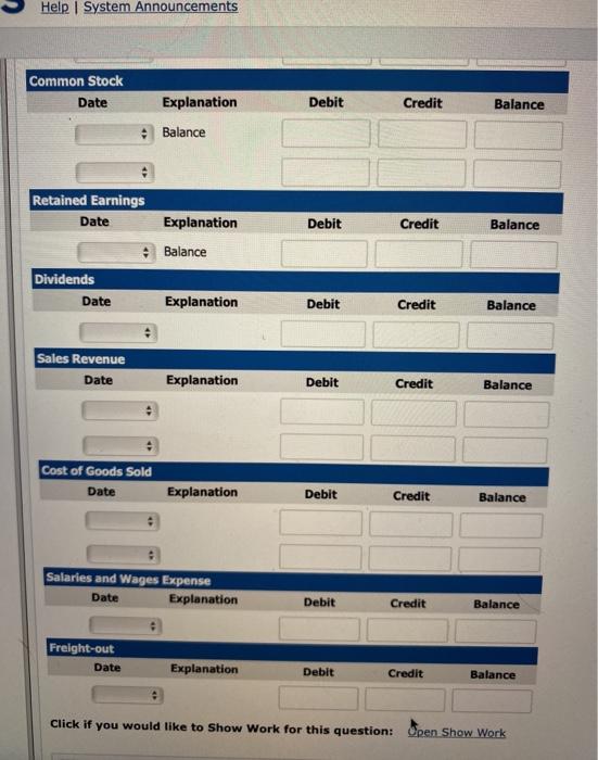 for inventory, and the following transactions happen during the month of January,