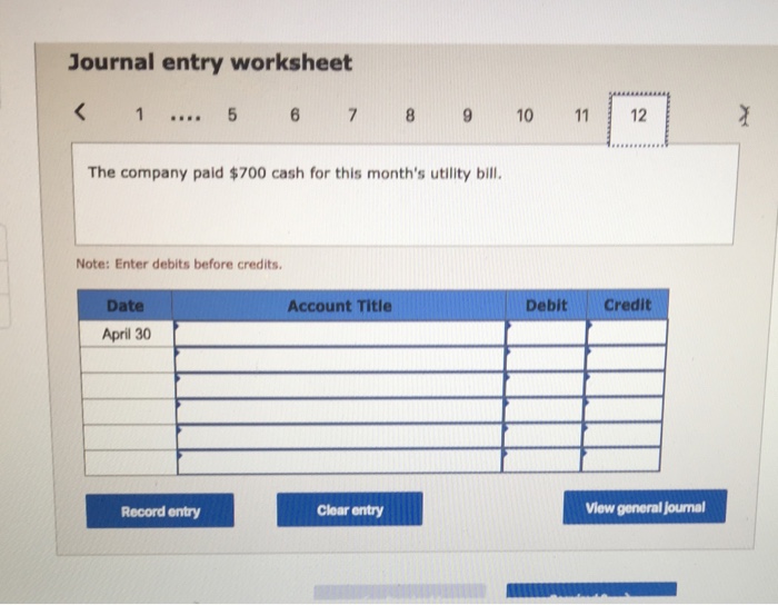 or the premium on a 12-month insurance policy. (Hint: Debit Prepaid r