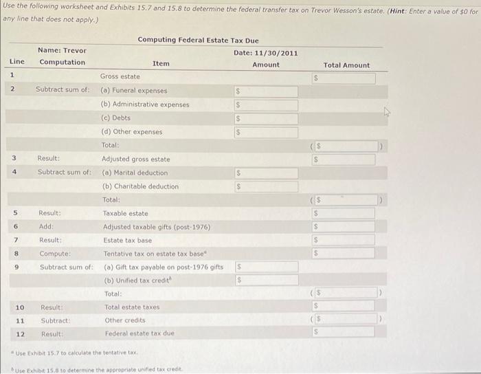 2009. In 2009, Trevor gave his son property that resulted in a