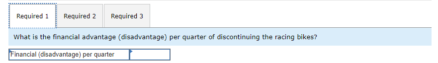 greatly appreciated. QUESTION ONE QUESTION TWO The Regal Cycle Company manufactures three