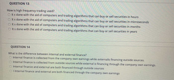 and return? Indirect relationship Direct relationship No relationship A small relationship QUESTION