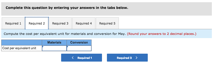 prior to completion. Information on work in the first department, Cooking, is
