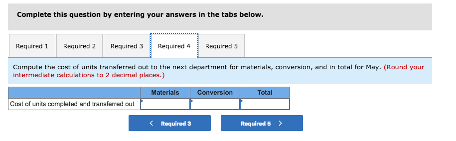 materials 100% complete ; 73,000 380,000 conversion 90% complete Pounds started into