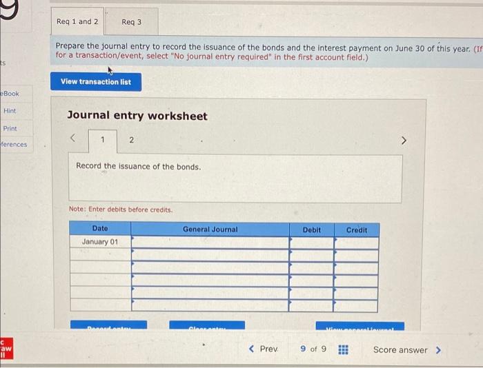 Reporting a Bond Issued at a Premium (with Premium Account) LO10-5 Park