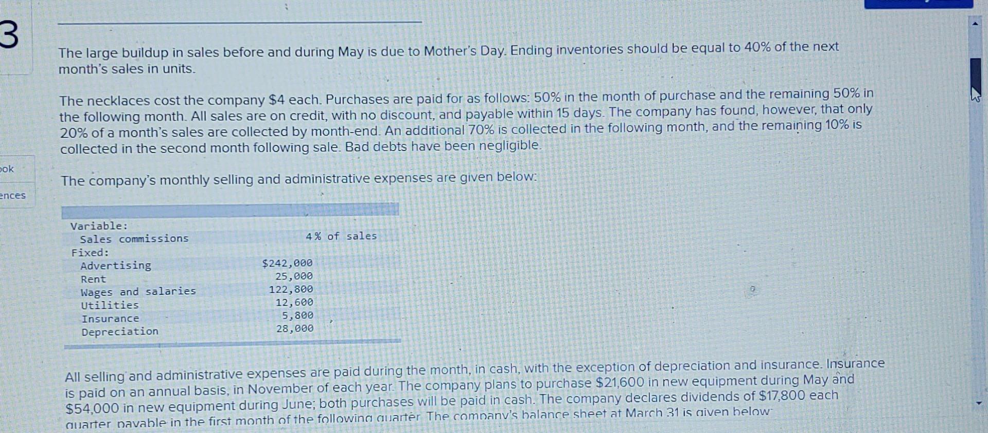 couple of hours. Case 9-27 Master Budget with Supporting Schedules [LO2] Knockoffs