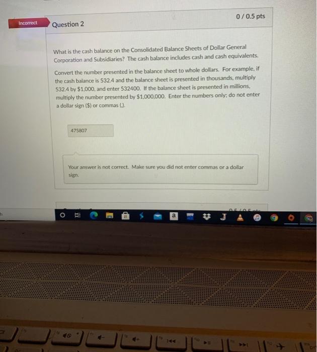  please i need help with 2 and 5 and their balance
