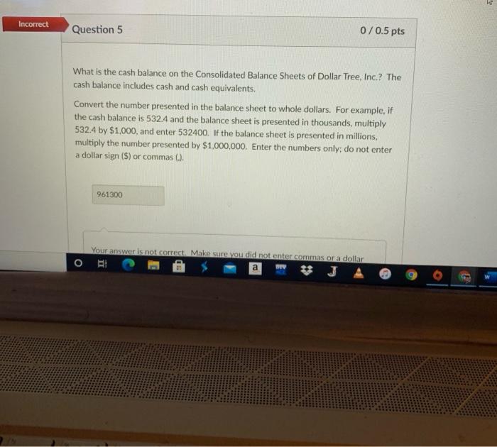 2 What is the cash balance on the Consolidated Balance Sheets of