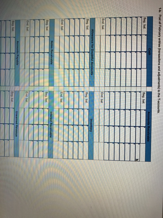 end of 2011. Operations began in January of 2012. WWC prepares adjusting