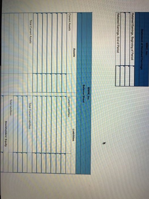Notes Payable Inventory (35 units) $ 2,975 Contribu WWC establishes a pollcy
