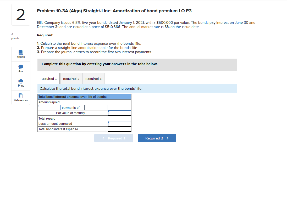 (Algo) [The following information applies to the questions displayed below.] Hillside issues