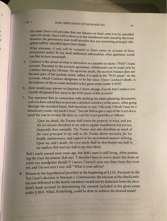  Can you answer numbers 5-7? 2 CH 2 BASIC APPLICATION OF