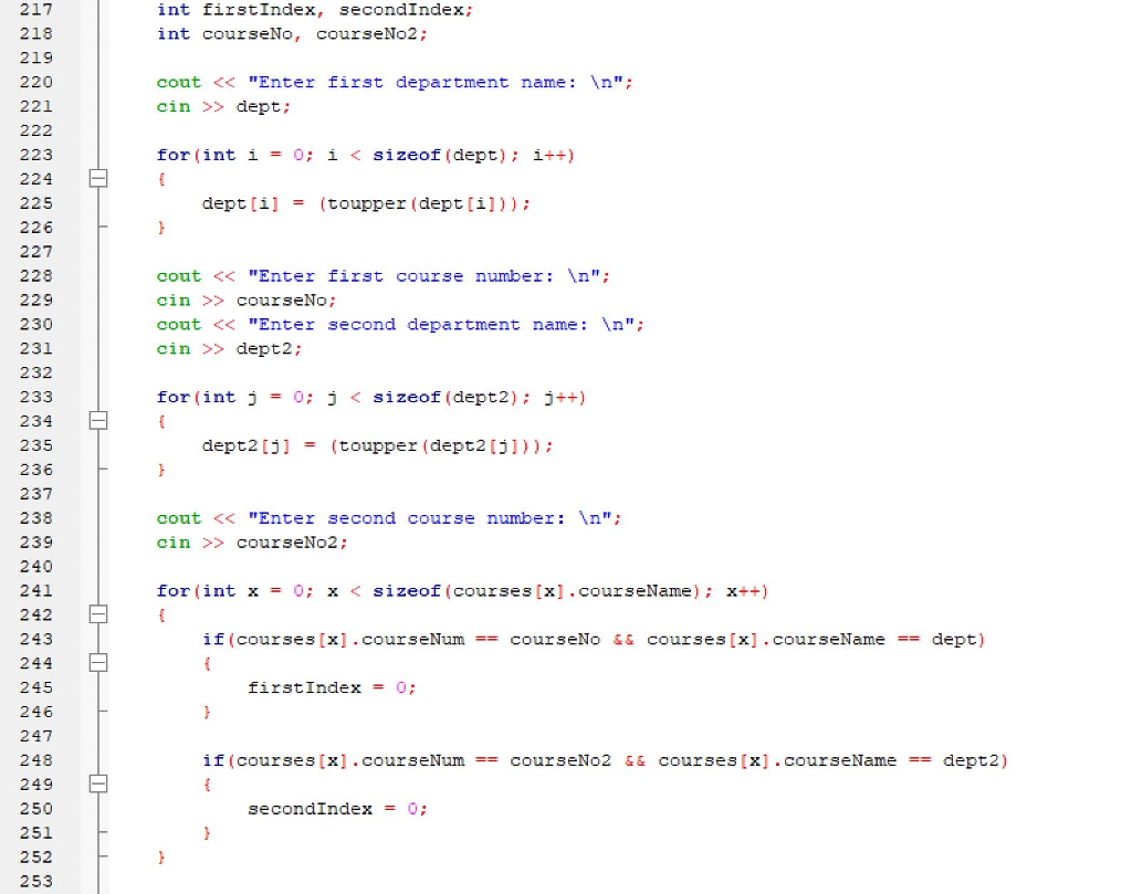 what it is wanting differently. It is a program that reads in