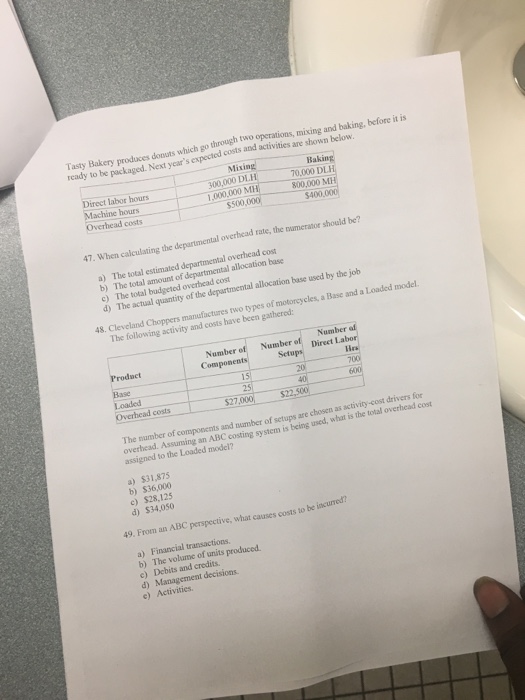 materials item that records data on the quantity and cost of units
