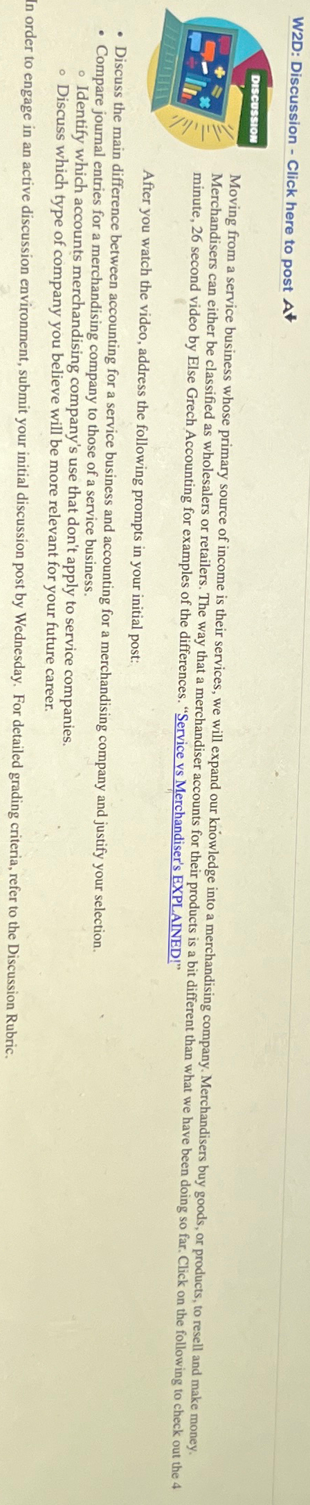  W2D: Discussion - Click here to post A darr minute, 26