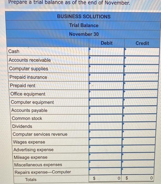 Business Solutions, which provides consulting services, computer system installations, and custom program