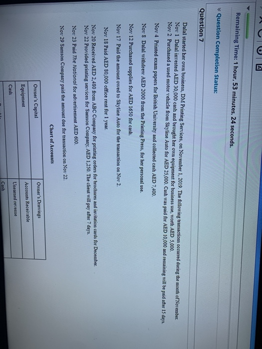  part 1 part 2 part 3 using the general journal template