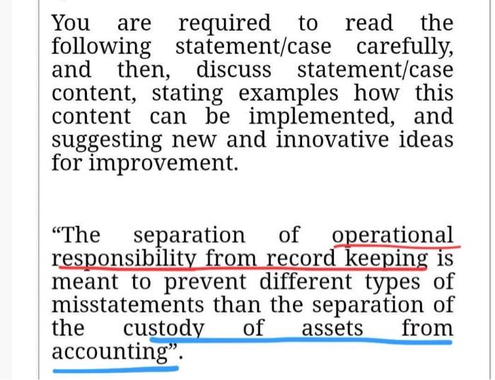 i need new answer, not the which is already there in the