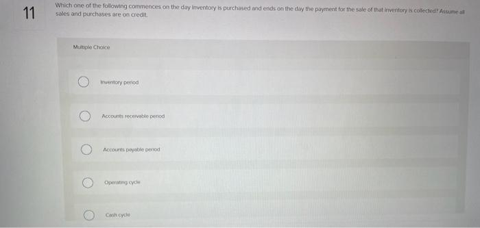 these is most apt to decrease the accoonts receivable period for a