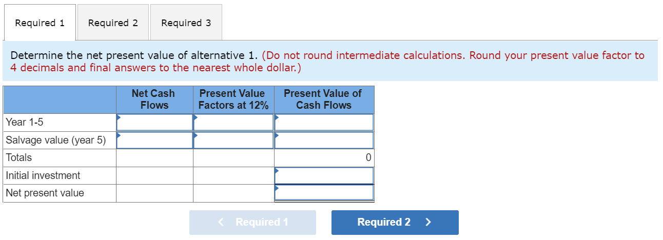 it with a new machine. Information about the two alternatives follows. Management