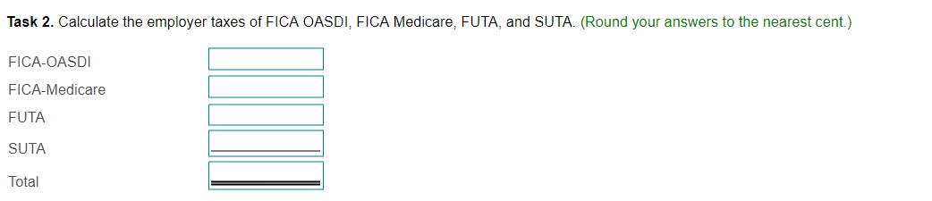 the bottom. You gathered the following data from time cards and individual