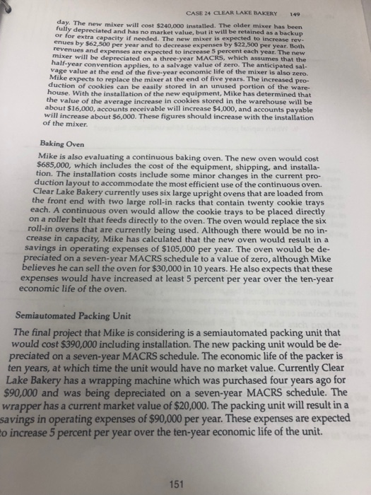 a family-owned bakery in Clear Lake, is thinking about ways to automate