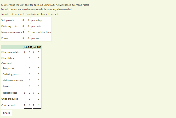 out of 10.00 Flag question Traditional Product Costing Versus Activity-Based Costing High