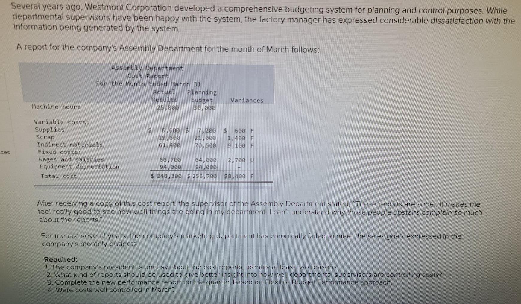  please answer required questions 1, 2, 3, and 4 Several years