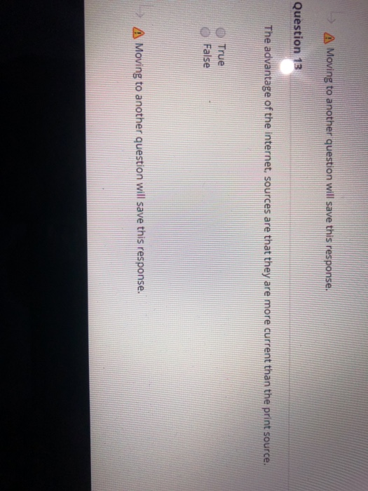  > A Moving to another question will save this response. Question