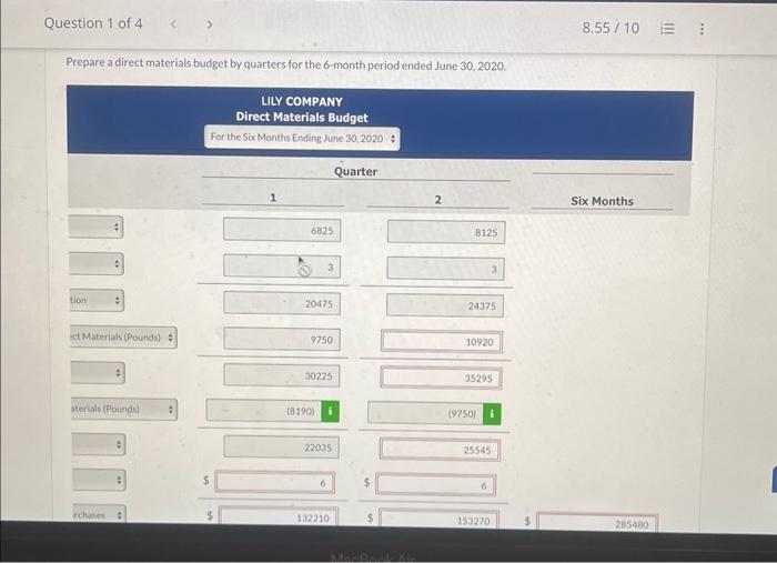data for the 6 months ending June 30,2022 . Ir9,100. The ending