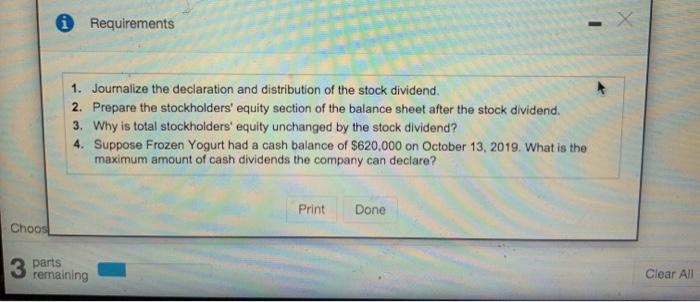 Frozen Yogurt Corporation on October 12, 2019, follows: !!! (Click the icon