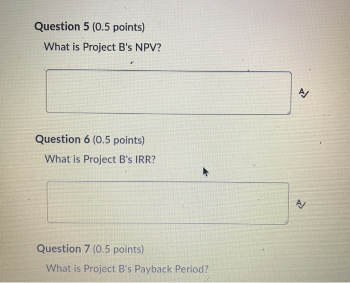 will cost $40,000 initially. The project will then return cash flows of