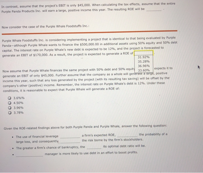 or lower), last one ( aggressive or conservative) 5. The effect of