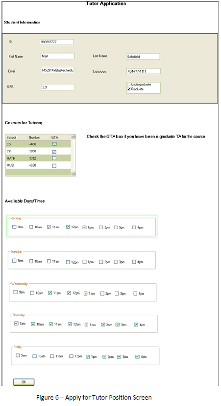 Tutoring is available in many courses and varies based on availability of
