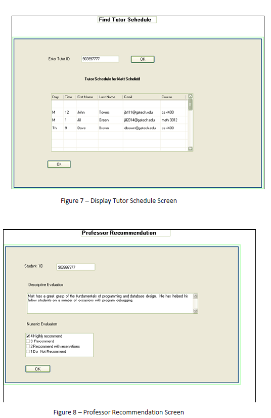 student tutors. All tutors are successful undergraduate or graduate students who have