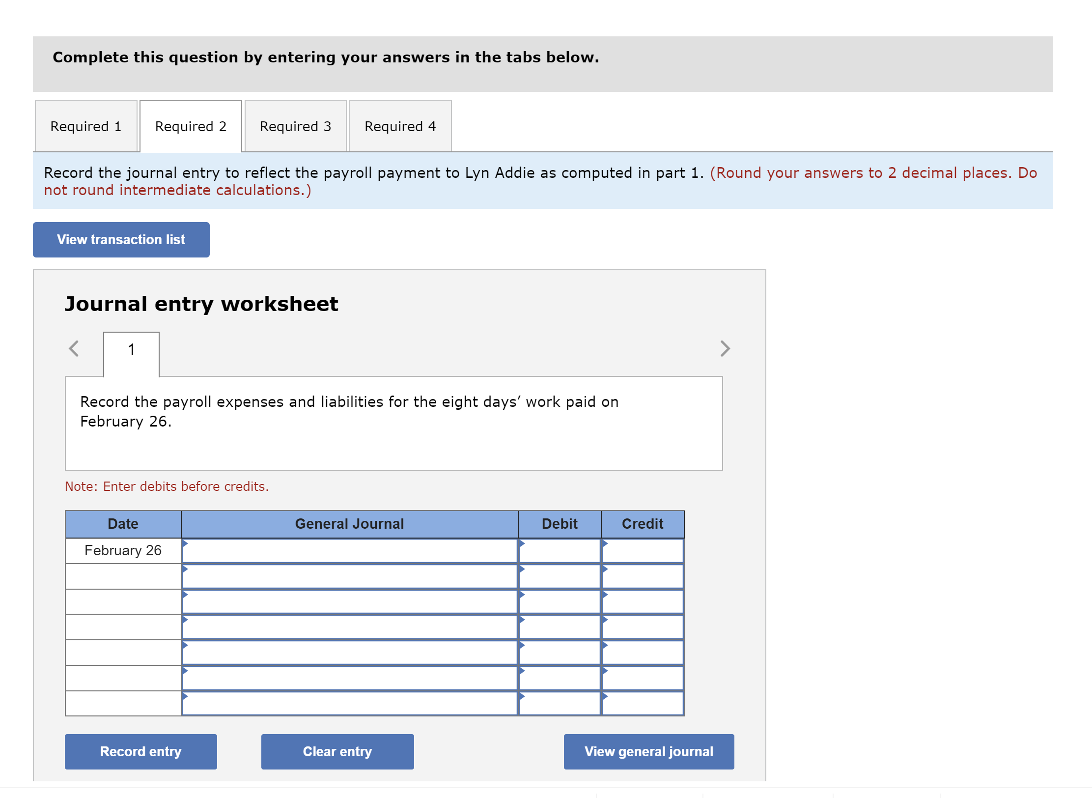 Following are some transactions and events of Business Solutions. February 26 The