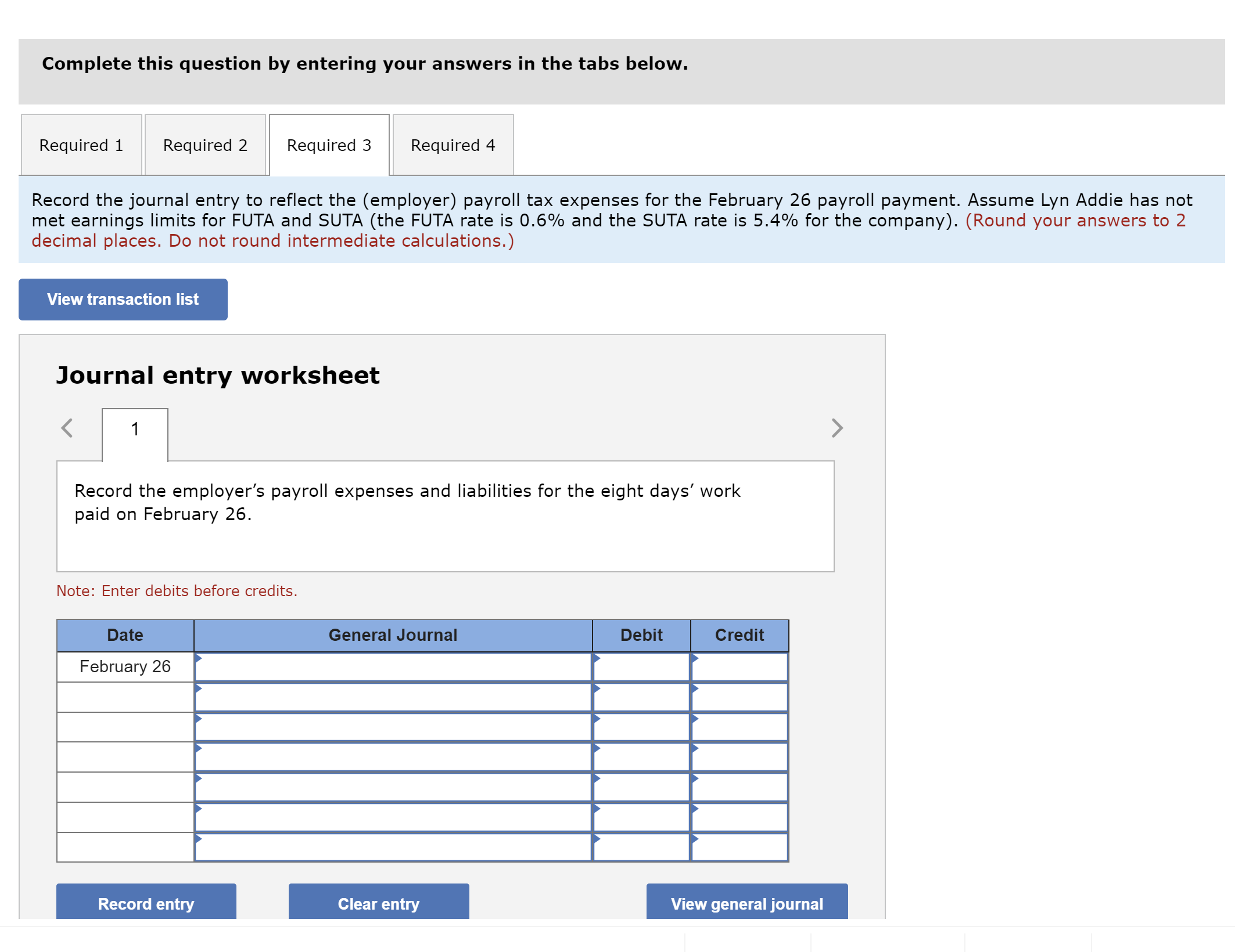 company paid cash to Lyn Addie for eight days' work at $130