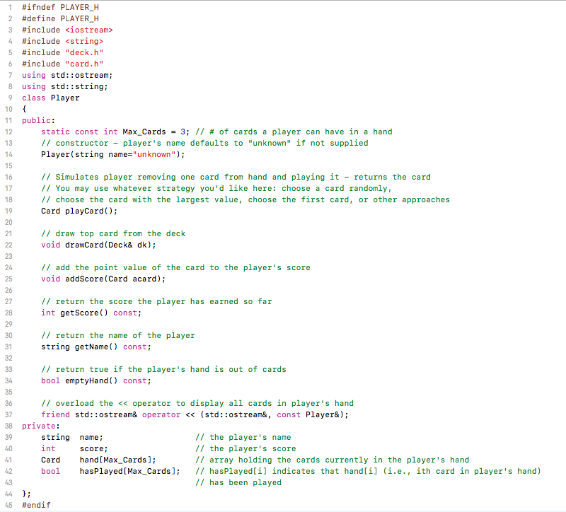 of cards are shuffled and each player draws three cards from the