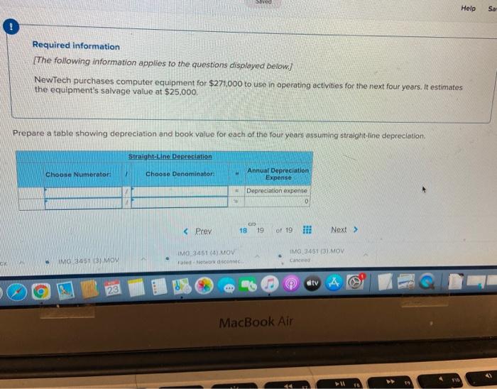  please solve this Help Sa Required information The following information applies