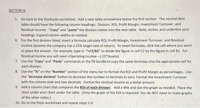 24 Project: Segment Performance Evaluation using a 10K. Name: In this assignment