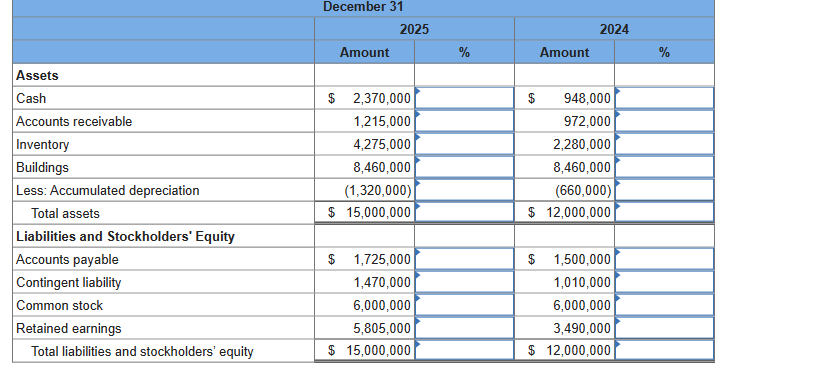 \hline \multicolumn{6}{|c|}{ For the Years Ended December 31} \\ \hline & \multicolumn{3}{|c|}{2025}