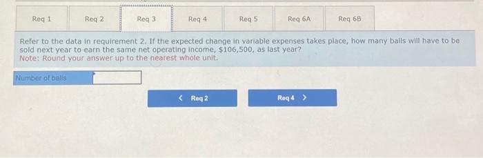 year to earn the same net operating income, $106,500, as last year?