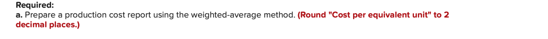 this review problem. We need FIFO AND WEIGHTED AVERAGE METHOD. Required: a.