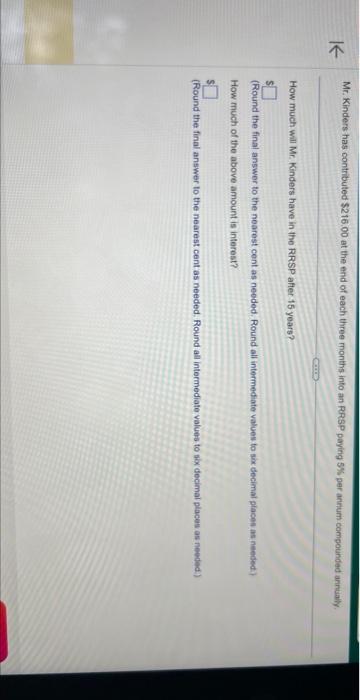 $20.800 or equal payments at the end of every aix monthis for