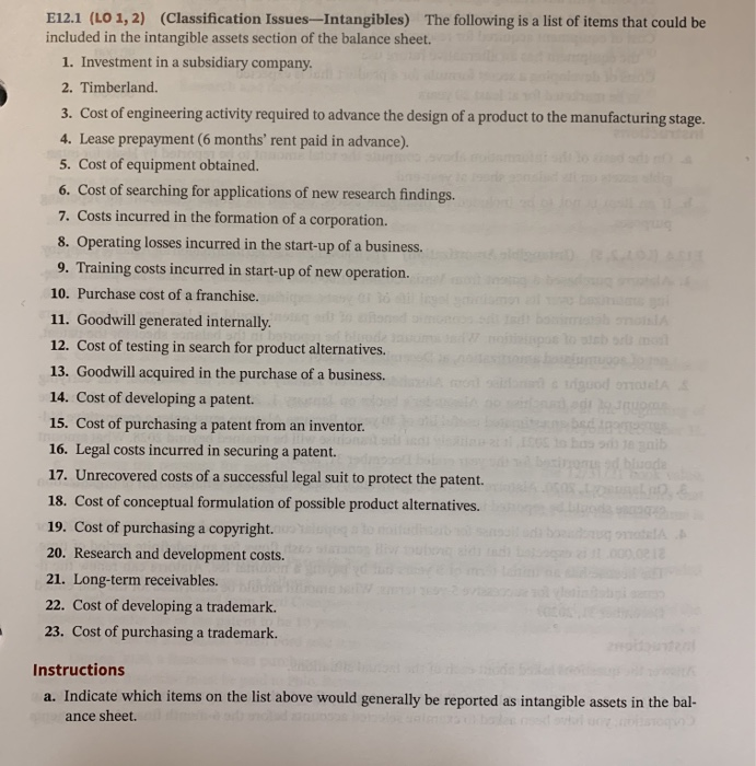  b. Indicate how, if at all, the items not reportable as